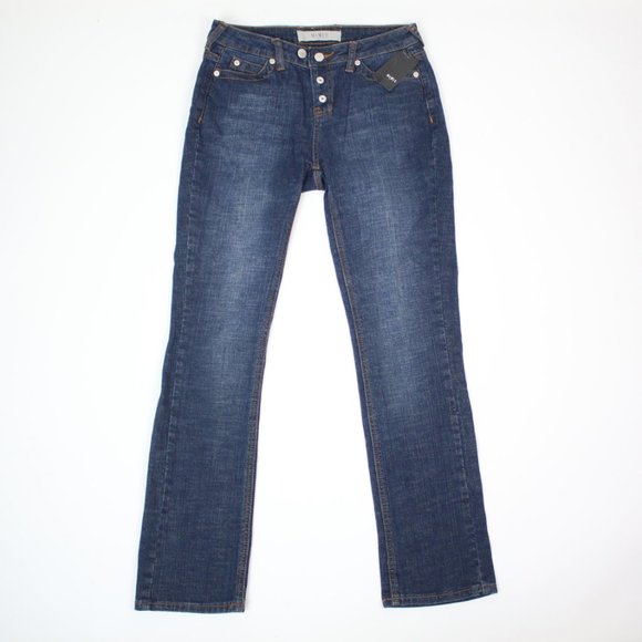 NWT Mix It Womens Size 4 Button Fly Slim Straight Jeans - Picture 2 of 7